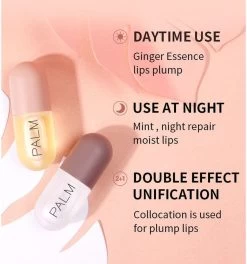 Merkloos Palm Cosmetics Lip Plumper Dag En Nacht (2 Stuks) - Lip Filler - Lip Vergroter - Volle Lippen - Gember Extract & Vitamine E - (Gratis Levering) 7 Merkloos Palm Cosmetics Lip Plumper Dag En Nacht (2 Stuks) - Lip Filler - Lip Vergroter - Volle Lippen - Gember Extract & Vitamine E - (Gratis Levering) -Mode-Cosmetica Winkel 1124x1200 4