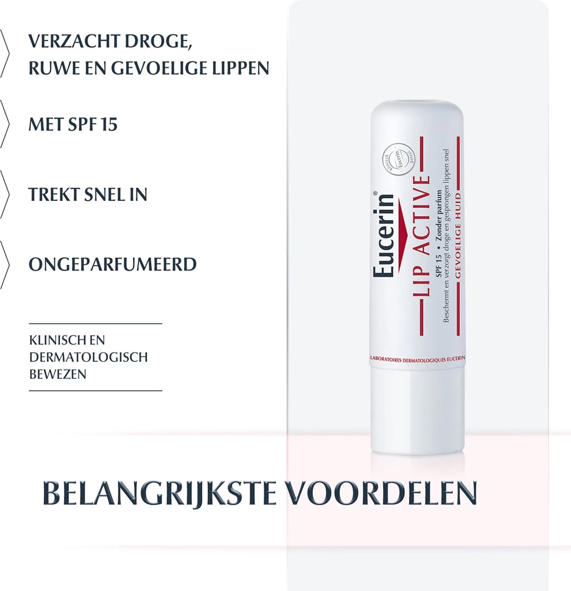 Eucerin Gevoelige Huid Lip Activ -Lippenbalsem 2 Eucerin Gevoelige Huid Lip Activ -Lippenbalsem - Afbeelding 2