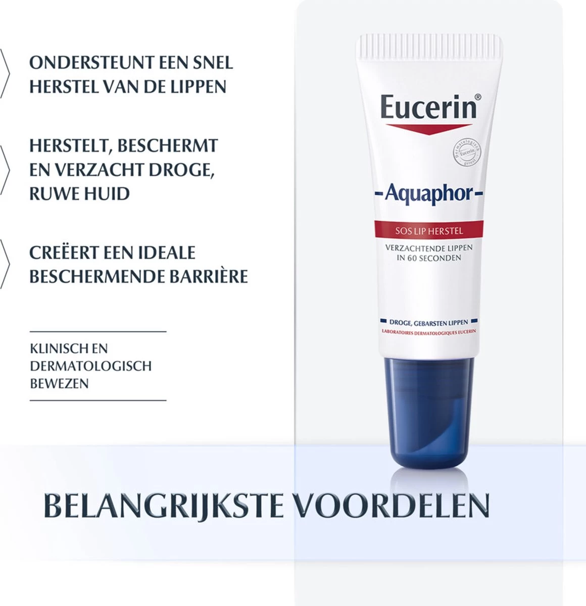 Eucerin Aquaphor SOS Lip Herstel - Lippenbalsem 1 Eucerin Aquaphor SOS Lip Herstel - Lippenbalsem