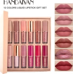 HANDAIYAN | Set Van 12 | Liquid Lipsticks | Matte Lippenstift | Vloeibare Lippenstift | Waterproof | Make Up Set | Geschenkset | Giftset | Lipstick | Lippenstift | Lipgloss 5 HANDAIYAN | Set Van 12 | Liquid Lipsticks | Matte Lippenstift | Vloeibare Lippenstift | Waterproof | Make Up Set | Geschenkset | Giftset | Lipstick | Lippenstift | Lipgloss -Mode-Cosmetica Winkel 1177x1200 1