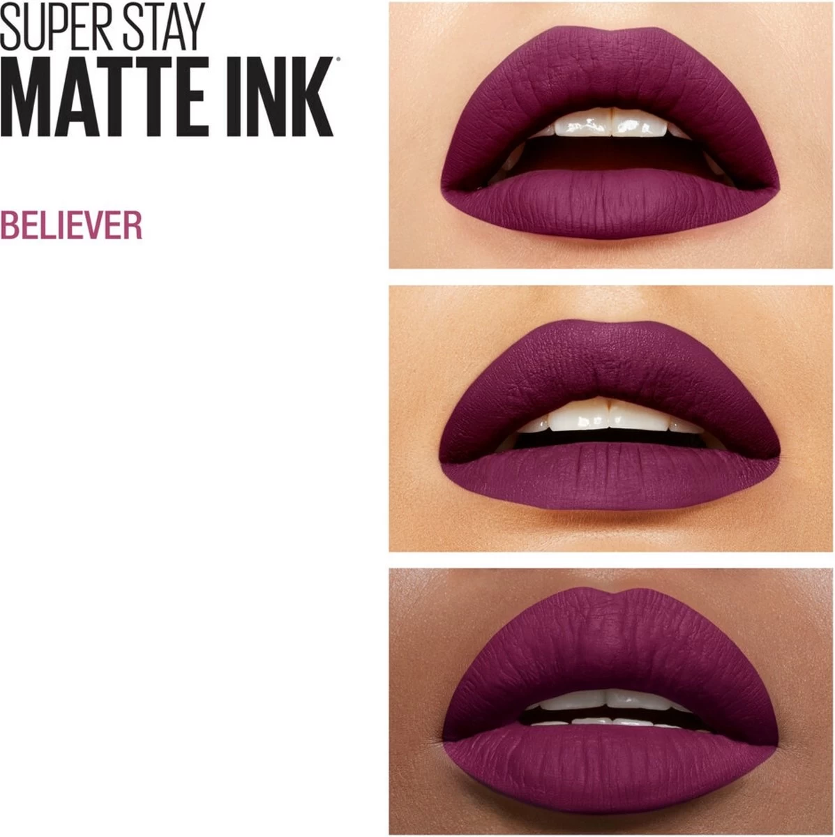 Maybelline Superstay Matte Ink Lippenstift - 40 Believer 5 Maybelline Superstay Matte Ink Lippenstift - 40 Believer - Afbeelding 5