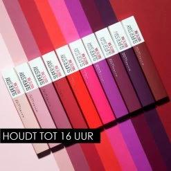 Maybelline Superstay Matte Ink Lippenstift - 40 Believer 24 Maybelline Superstay Matte Ink Lippenstift - 40 Believer -Mode-Cosmetica Winkel 1198x1200 13