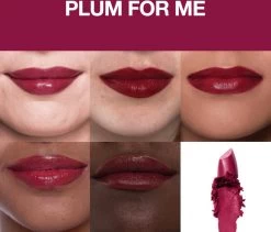 Maybelline Color Sensational Made For All Lippenstift - 388 Plum For Me - Paars - Glanzend -Mode-Cosmetica Winkel 1200x1024