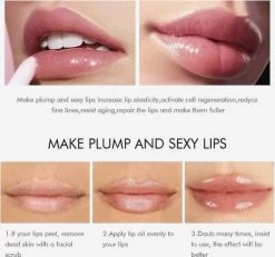 Natuurlijke Lip Plumper| Gember Extract & Vitamine E - Vollere Lippen - Lip Care - Lip Filler - Full Lips - Volume Van Je Lippen- Herstellende Lippen- Lipgloss Intense- Lip Maximizer - Mint Extract & Vitamine E- Selfcare - Extreme Lipgloss -Mode-Cosmetica Winkel 1200x1121