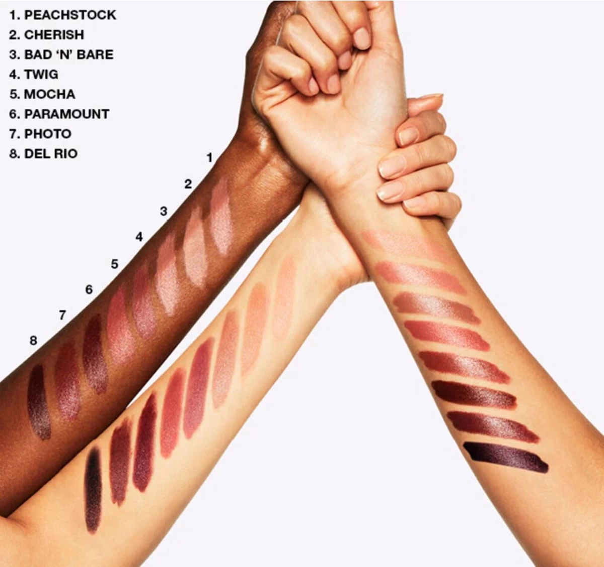 MAC Cosmetics Satin Lippenstift - Mocha 2 MAC Cosmetics Satin Lippenstift - Mocha - Afbeelding 2