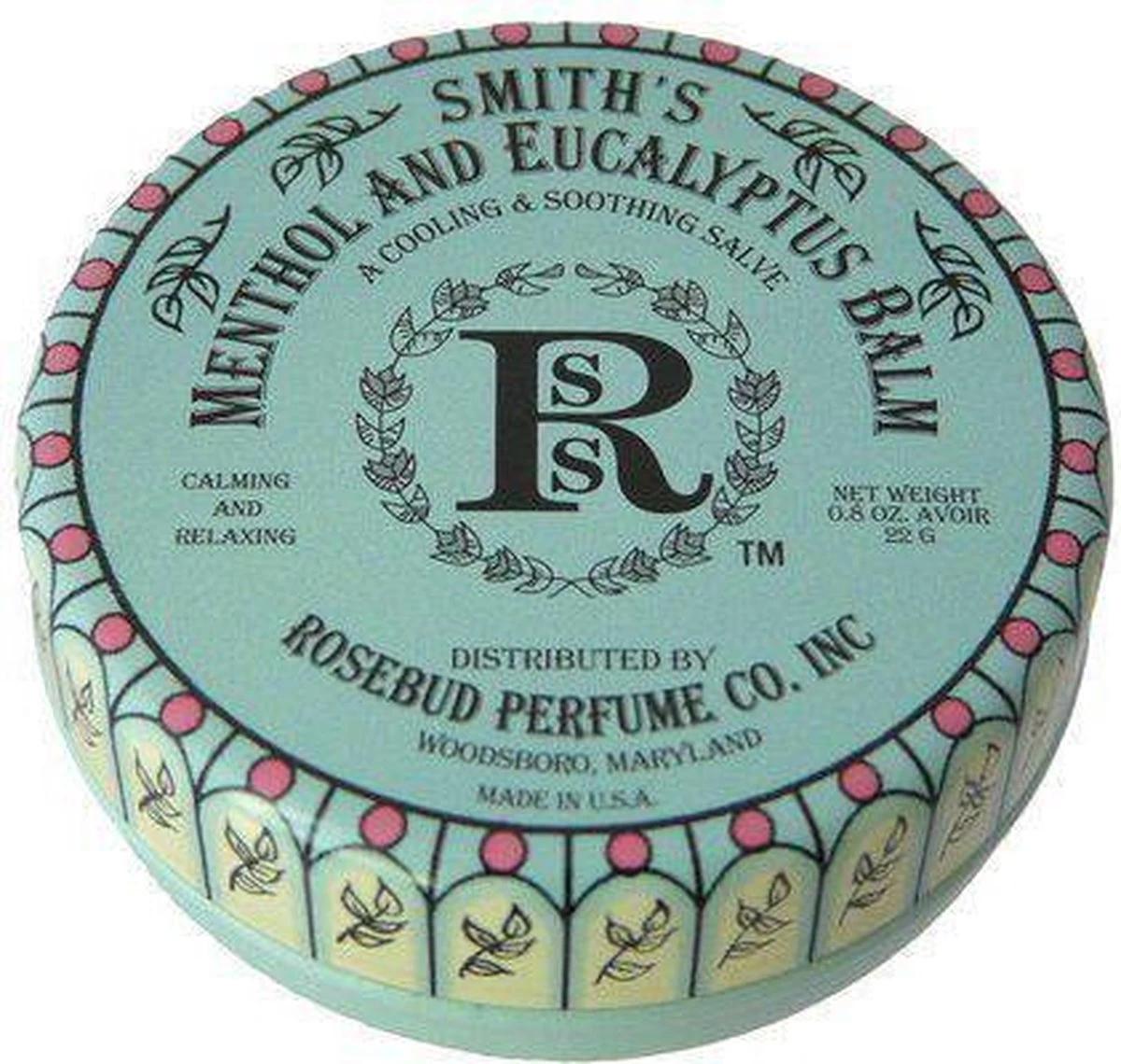Rosebud Salve Menthol & Eucalyptus - 22 Gram - Lippenbalsem 2 Rosebud Salve Menthol & Eucalyptus - 22 Gram - Lippenbalsem - Afbeelding 2