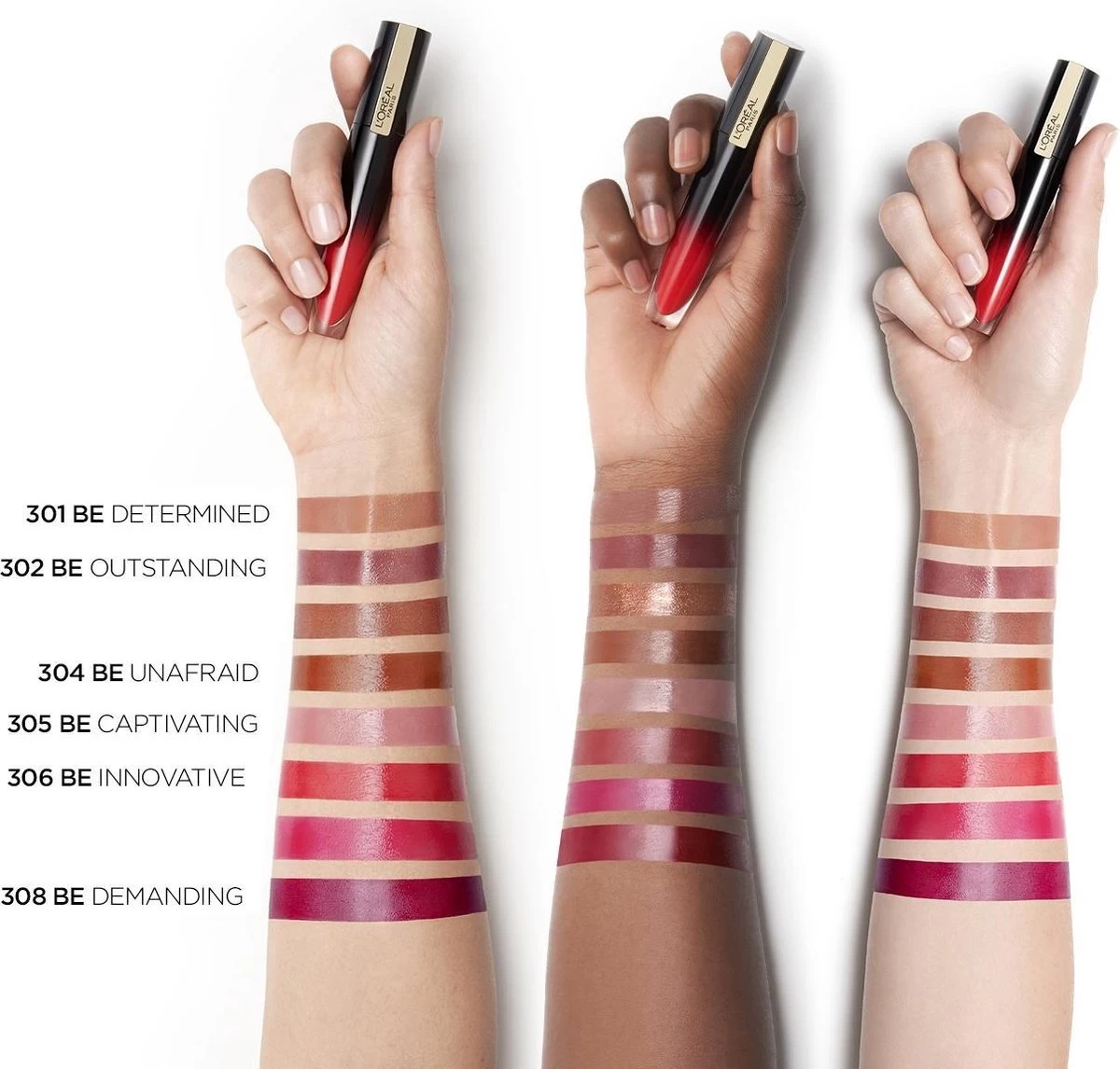 L’Oréal Paris Brilliant Signature Lippenstift - 305 Be Captivating - Roze - Ultra Glanzend 5 L’Oréal Paris Brilliant Signature Lippenstift - 305 Be Captivating - Roze - Ultra Glanzend - Afbeelding 5