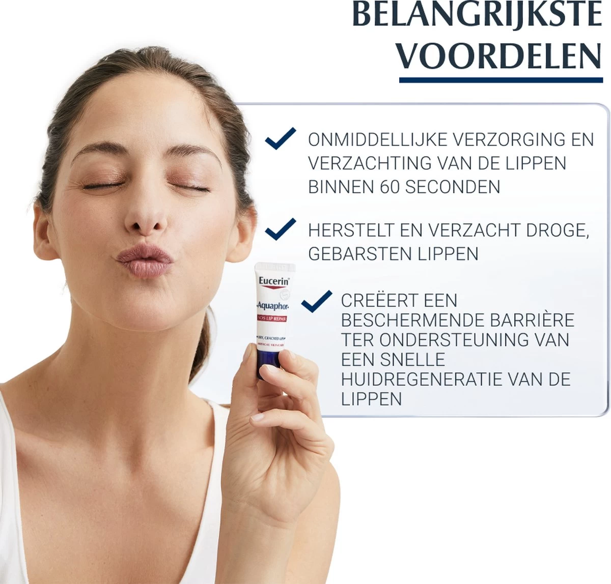 Eucerin Aquaphor SOS Lip Herstel - Lippenbalsem 13 Eucerin Aquaphor SOS Lip Herstel - Lippenbalsem - Afbeelding 13
