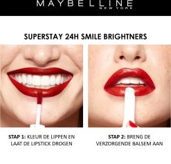 Maybelline SuperStay 24H Smile Brighters Lippenstift - 850 Frosted Mauve - Roze - Langhoudend 21 Maybelline SuperStay 24H Smile Brighters Lippenstift - 850 Frosted Mauve - Roze - Langhoudend -Mode-Cosmetica Winkel 1200x1150 5