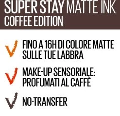 Maybelline SuperStay Matte Ink Lipstick - 260 Hazelnut Hypnotizer - Nude Lippenstift - 5 Ml -Mode-Cosmetica Winkel 1200x1157 3