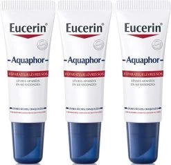 Eucerin Aquaphor SOS Lip Herstel 3x10ml