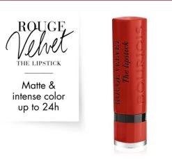 Bourjois Rouge Velvet The Lipstick Lippenstift - 21 Grande Roux -Mode-Cosmetica Winkel 1200x1167 11