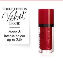 Bourjois Lippenstift Rouge édition Velvet Bourjois - 15 Red -Mode-Cosmetica Winkel 1200x1170 15