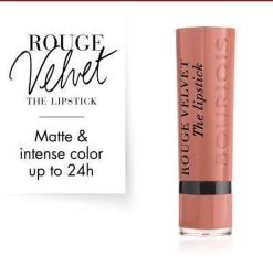 Bourjois Rouge Velvet Lippenstift - 001 Hey Nude! -Mode-Cosmetica Winkel 1200x1170 78