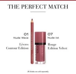 Bourjois Levres Contour Edition Lip Liner Contour Lip Pencil - 01 Nude Wave -Mode-Cosmetica Winkel 1200x1173 31