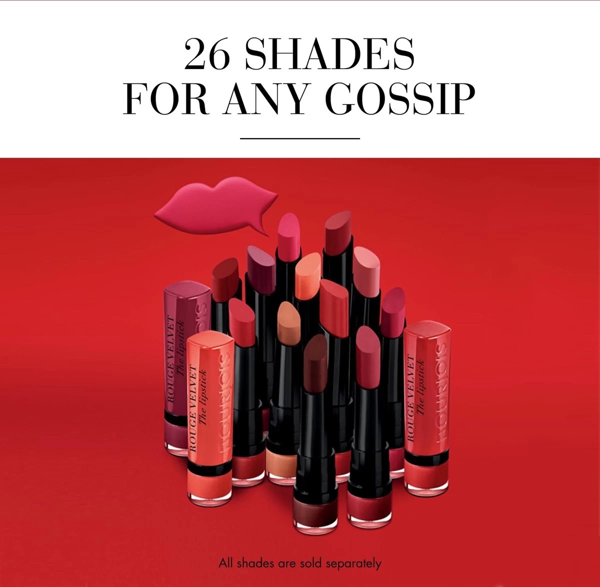 Bourjois Rouge Velvet Lippenstift - 13 Nohalicious 7 Bourjois Rouge Velvet Lippenstift - 13 Nohalicious - Afbeelding 7