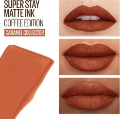 Maybelline SuperStay Matte Ink Lipstick Coffee Collection Limited Edition - 265 Caramel Collector - Nude Lippenstift - 5 Ml -Mode-Cosmetica Winkel 1200x1192 3