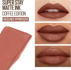 Maybelline SuperStay Matte Ink Lipstick - 260 Hazelnut Hypnotizer - Nude Lippenstift - 5 Ml -Mode-Cosmetica Winkel 1200x1192 5