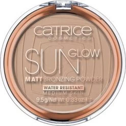 Catrice - Sun Glow (Matt Bronzing Powder) 9.5 G 030 Medium Bronze - -Mode-Cosmetica Winkel 1200x1196