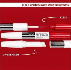 Maybelline Superstay 24h Lippenstift - 820 Berry -Mode-Cosmetica Winkel 1200x1197 5
