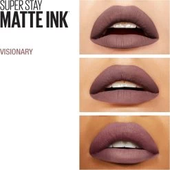 Maybelline Superstay Langhoudende Lippenstift - Matte Ink X Ashley Longshore - 95 Visionary - Paars - Limited Edition -Mode-Cosmetica Winkel 1200x1198 33