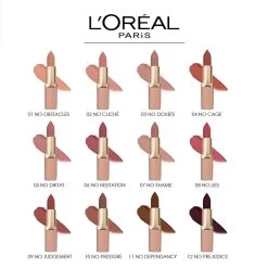 L’Oréal Paris Color Riche Free The Nudes Lipstick - Nude Matte - 06 No Hesitation - Bruin - 3,9 Gr -Mode-Cosmetica Winkel 1200x1199 2