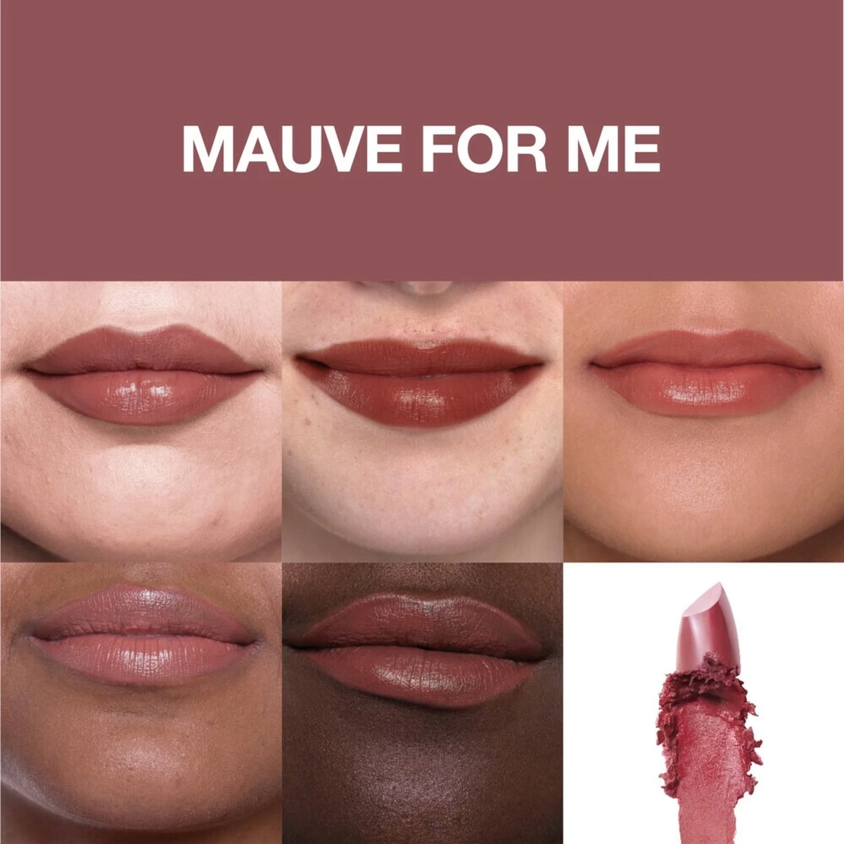 Maybelline Color Sensational Made For All Lippenstift - 373 Mauve For Me - Nude - Glanzend 4 Maybelline Color Sensational Made For All Lippenstift - 373 Mauve For Me - Nude - Glanzend - Afbeelding 4