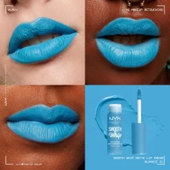 NYX Professional Makeup - Smooth Whip Matte Lip Cream Blankie - Vloeibare Lippenstift - 4ML -Mode-Cosmetica Winkel 1200x1200 478