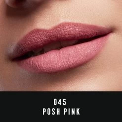 Max Factor Lipfinity Velvet Matte Lippenstift - 045 Posh Pink Nude -Mode-Cosmetica Winkel 1200x1200 481