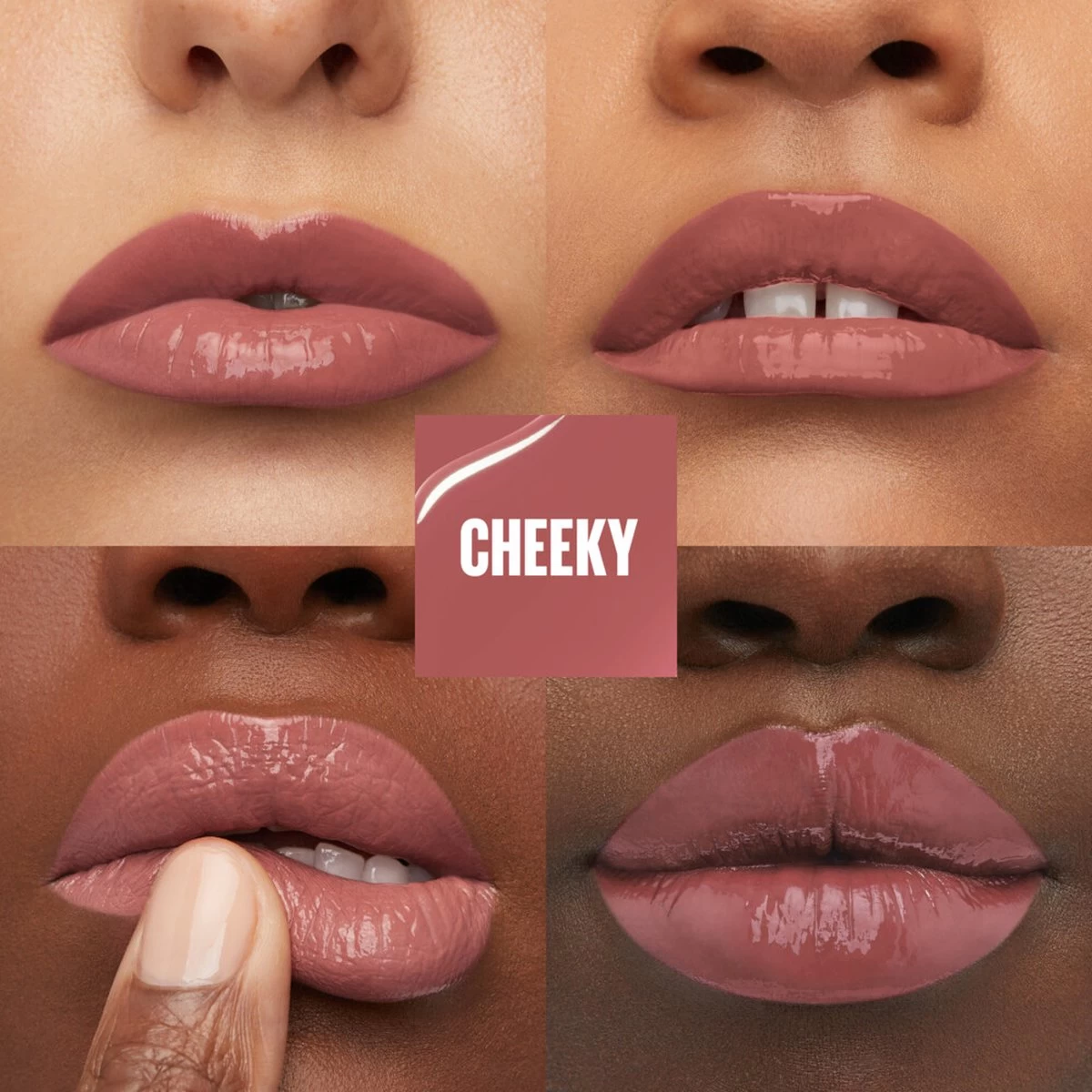 Maybelline New York - SuperStay Vinyl Ink Lipstick - 35 Cheeky - Nude - Langhoudende Lippenstift - 4.2 Ml 2 Maybelline New York - SuperStay Vinyl Ink Lipstick - 35 Cheeky - Nude - Langhoudende Lippenstift - 4.2 Ml - Afbeelding 2