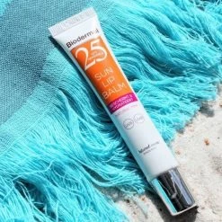 Lippenbalsem Natural Pink Biodermal Sun Lipbalm Lipbalsem SPF25 - Tube 12 Ml -