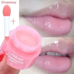 Mini Laneige Lip Sleeping Mask Lipmasker + Brush
