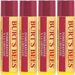 Burt's Bees Burt´s Bees - Lippenbalsem Pomegranate - 4 Pak.