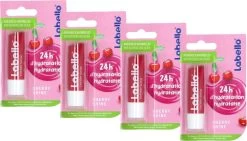 Labello Cherry Shine Lippenbalsem - 4 Balsems
