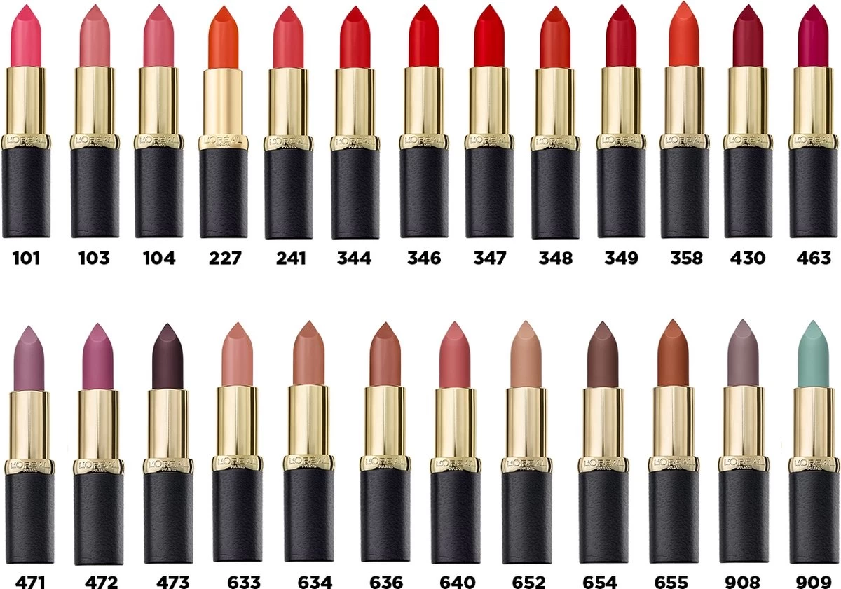 L'Oréal Paris Color Riche Matte Lippenstift - 358 Lava 7 L'Oréal Paris Color Riche Matte Lippenstift - 358 Lava - Afbeelding 7