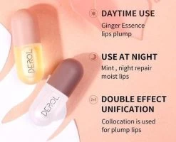 2 Stuks DAG En Nacht Lip Plumpers | Natuurlijke Lip Plumpers | 50% Vollere Lippen In 2 Min | Lip Filler | Lipgloss | Lip Maximizer | Cadeautip | In Een Schattige Cadeauverpakking! -Mode-Cosmetica Winkel 1200x972 1