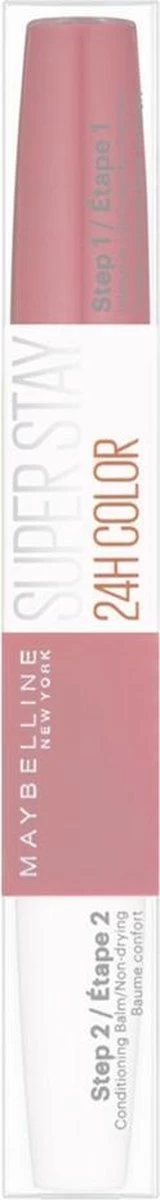 Maybelline SuperStay 24H - 130 Pinking Of You - Roze - Lippenstift