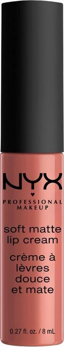 NYX Professional Makeup Soft Matte Lip Cream - CANNES - Lippenstift - 8 Ml