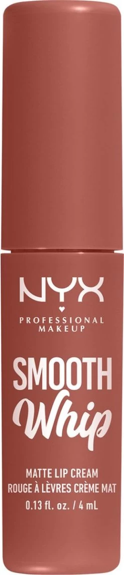 NYX Professional Makeup - Smooth Whip Matte Lip Cream Teddy Fluff - Vloeibare Lippenstift - 4ML -Mode-Cosmetica Winkel 259x1200