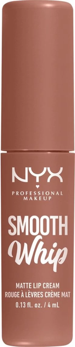 NYX Professional Makeup Lippenstift Smooth Whip Matte 01 Pancake Stacks, 4 Ml