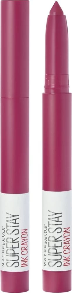 Maybelline SuperStay Ink Crayon Matte Lippenstift - 35 Treat Yourself - Roze -14 Gr -Mode-Cosmetica Winkel 297x1200 4