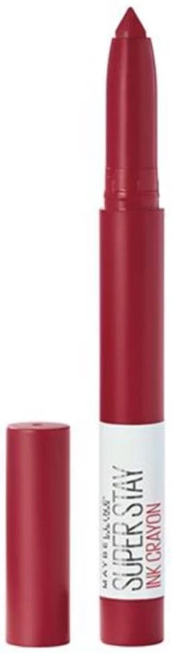 Maybelline SuperStay Ink Crayon Matte Lippenstift - 50 Own Your Empire - Rood - 14 Gr -Mode-Cosmetica Winkel 316x1200