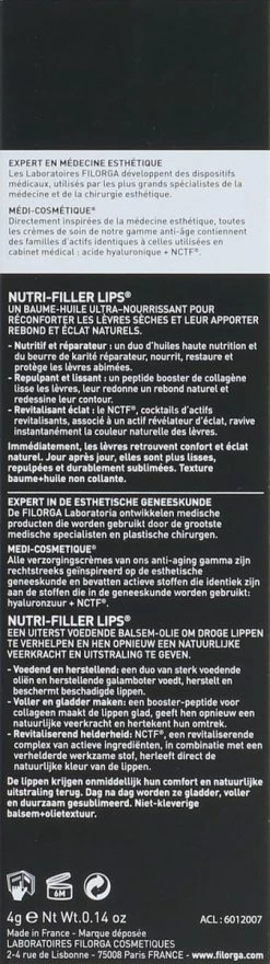 Filorga Nutri-Filler Lips Nutri-Plumping Lip Balm 4gr 14 Filorga Nutri-Filler Lips Nutri-Plumping Lip Balm 4gr -Mode-Cosmetica Winkel 337x1200 6