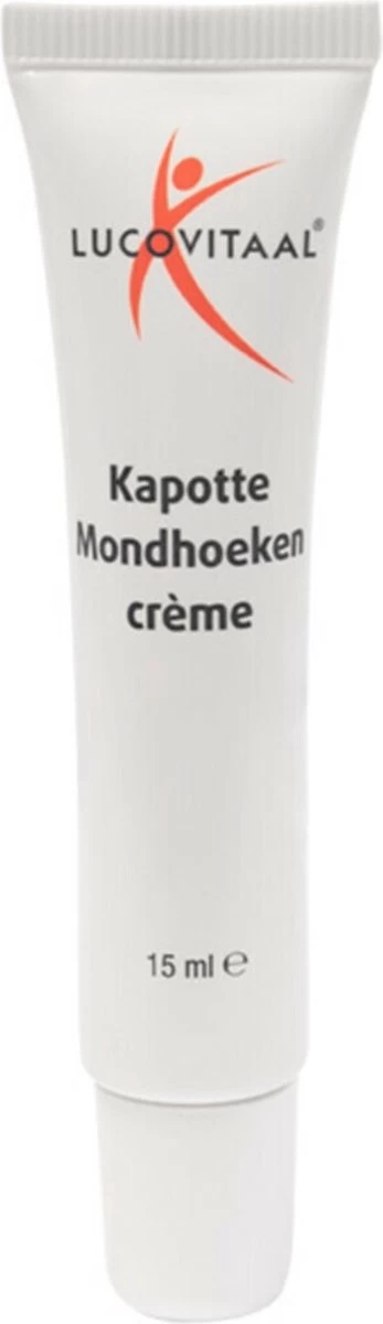 Lucovitaal - Kapotte Mondhoeken Crème - Lippenbalsem 2 Lucovitaal - Kapotte Mondhoeken Crème - Lippenbalsem - Afbeelding 2