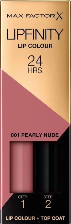 Max Factor Lipfinity Lip Colour Lipstick - 001 Pearly Nude (mondkapje-proof) -Mode-Cosmetica Winkel 382x1200 1