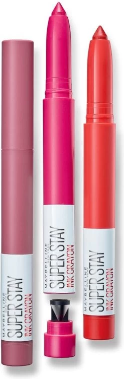 Maybelline SuperStay Ink Crayon Matte Lipstick - 10 Trust Your Gut 15 Maybelline SuperStay Ink Crayon Matte Lipstick - 10 Trust Your Gut -Mode-Cosmetica Winkel 394x1200 2