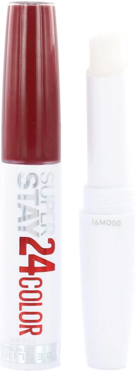 Maybelline Superstay 24h - 560 Red Alert - Rood - Lippenstift 2 Maybelline Superstay 24h - 560 Red Alert - Rood - Lippenstift - Afbeelding 2