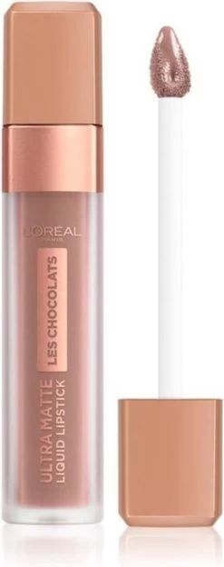 L'Oréal Paris Les Chocolates Ultra Matte Liquid Lippenstift - 852 Box Of Chocolates -Mode-Cosmetica Winkel 475x1200