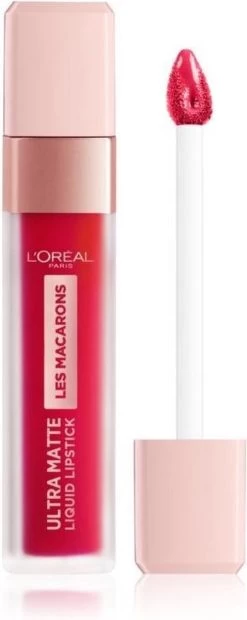 L’Oréal Paris Make-Up Designer Les Macarons Lippenstift - 828 Framboise Frenzy - Rood - Langhoudend - 6,7 Ml -Mode-Cosmetica Winkel 478x1200 1