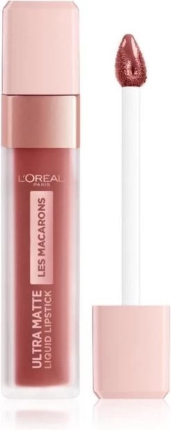 L'Oréal Paris Les Macarons Langhoudende Matte Lipstick - 822 Mon Caramel – Nude – 6,7 Ml -Mode-Cosmetica Winkel 479x1200